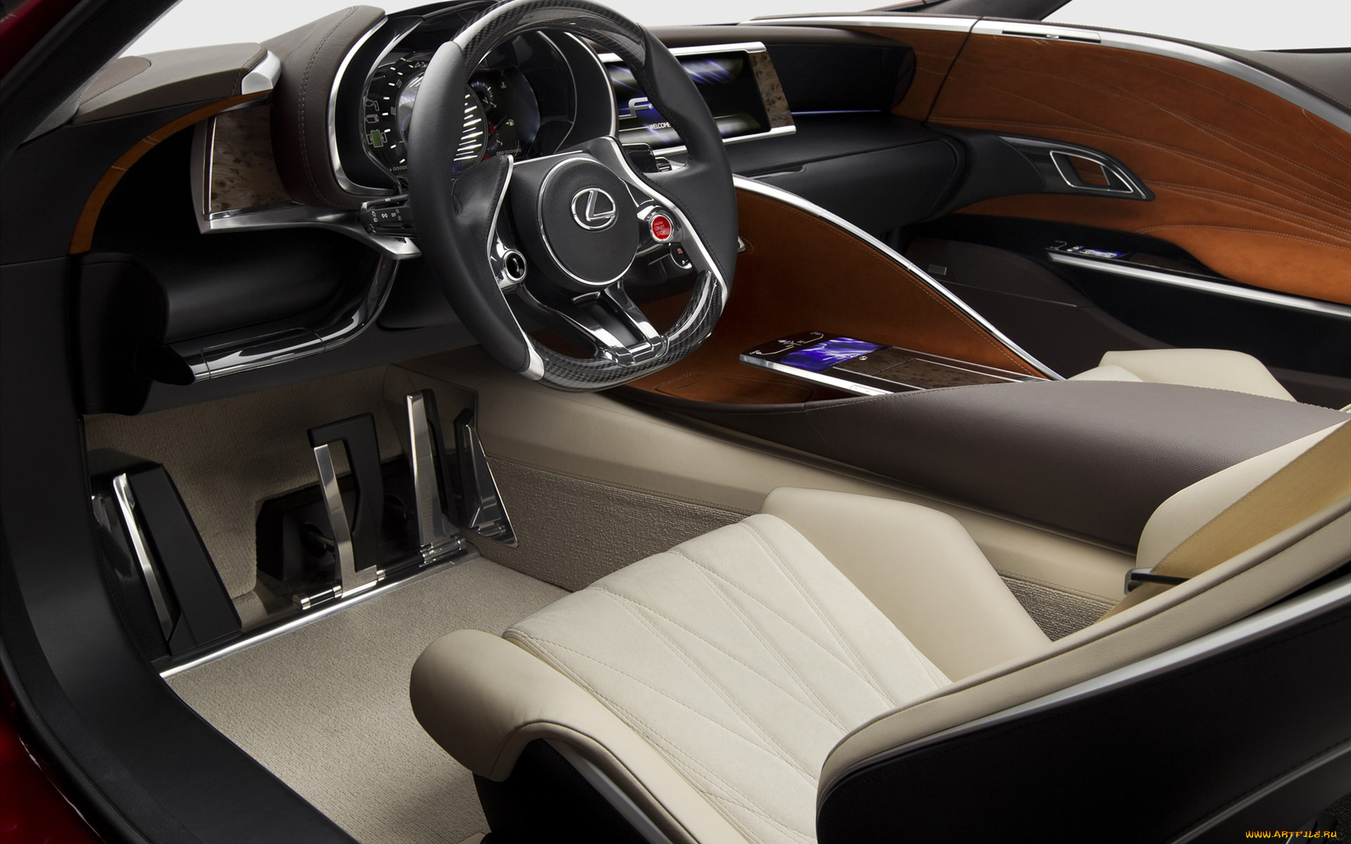 lexus, lf, lc, sports, coupe, concept, 2012, 